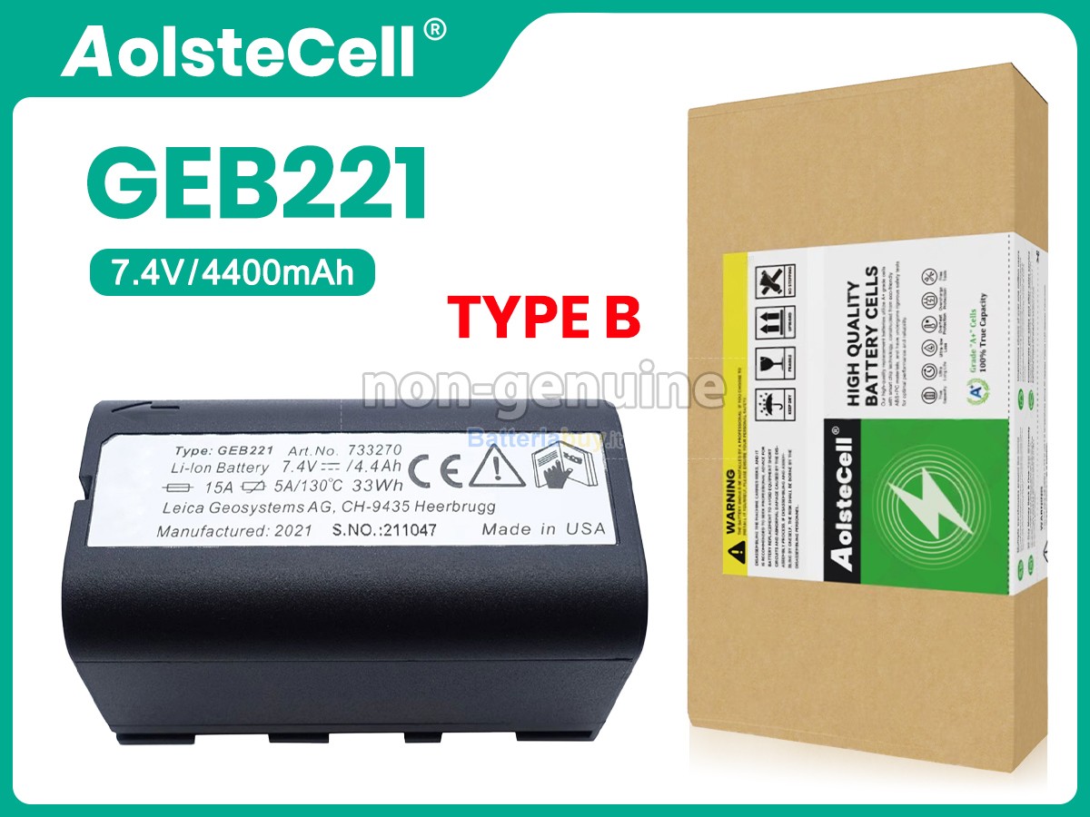 Batteria per Leica PIPER 200