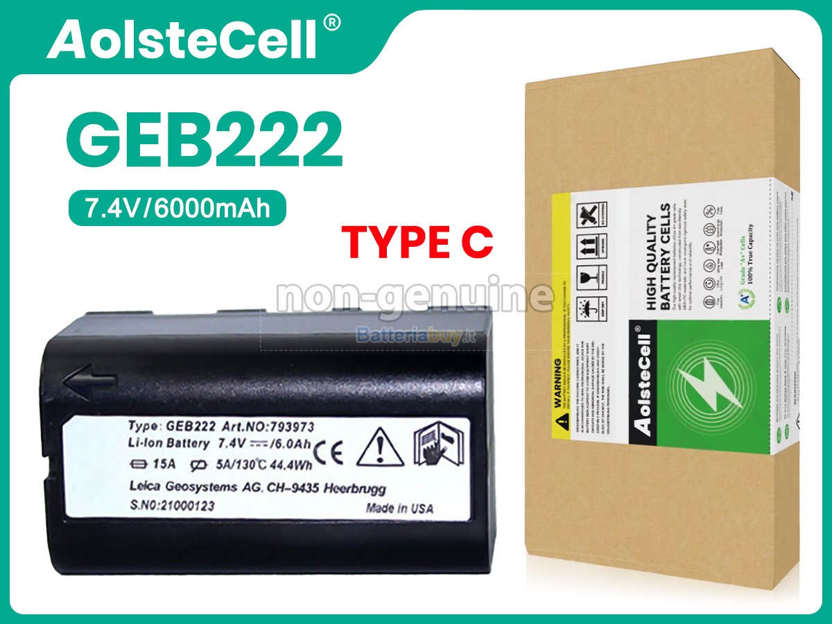 Batteria per Leica PIPER 200