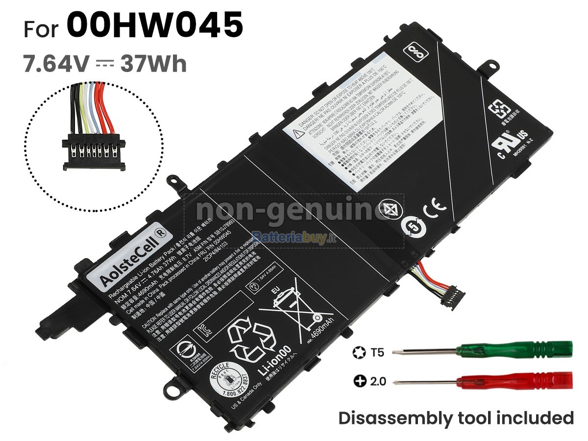 Batteria per Lenovo SB10J78994