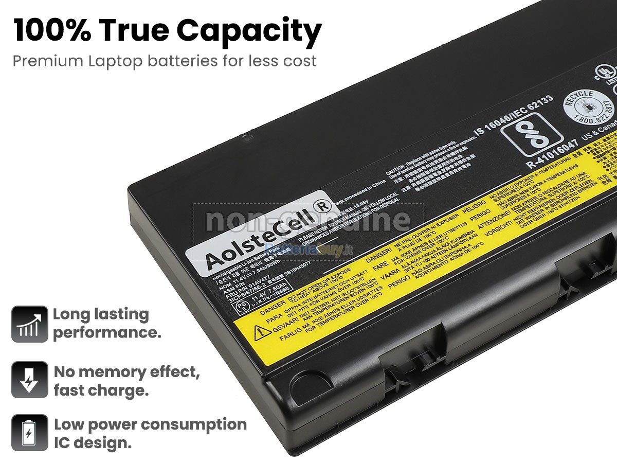Batteria per Lenovo 77+