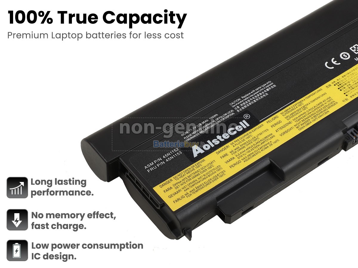 Batteria per Lenovo 45N1160