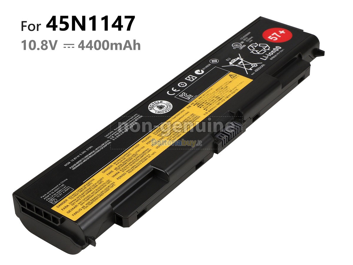 Batteria per Lenovo 45N1160