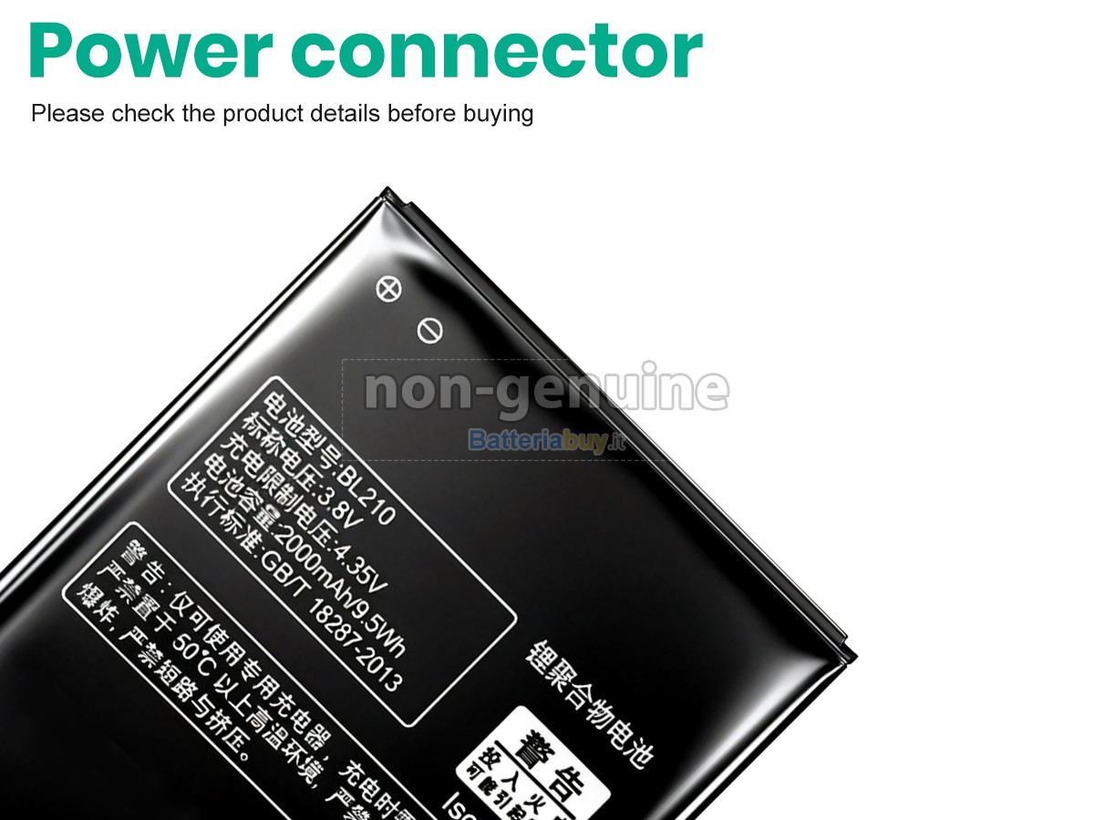 Batteria per Lenovo A536