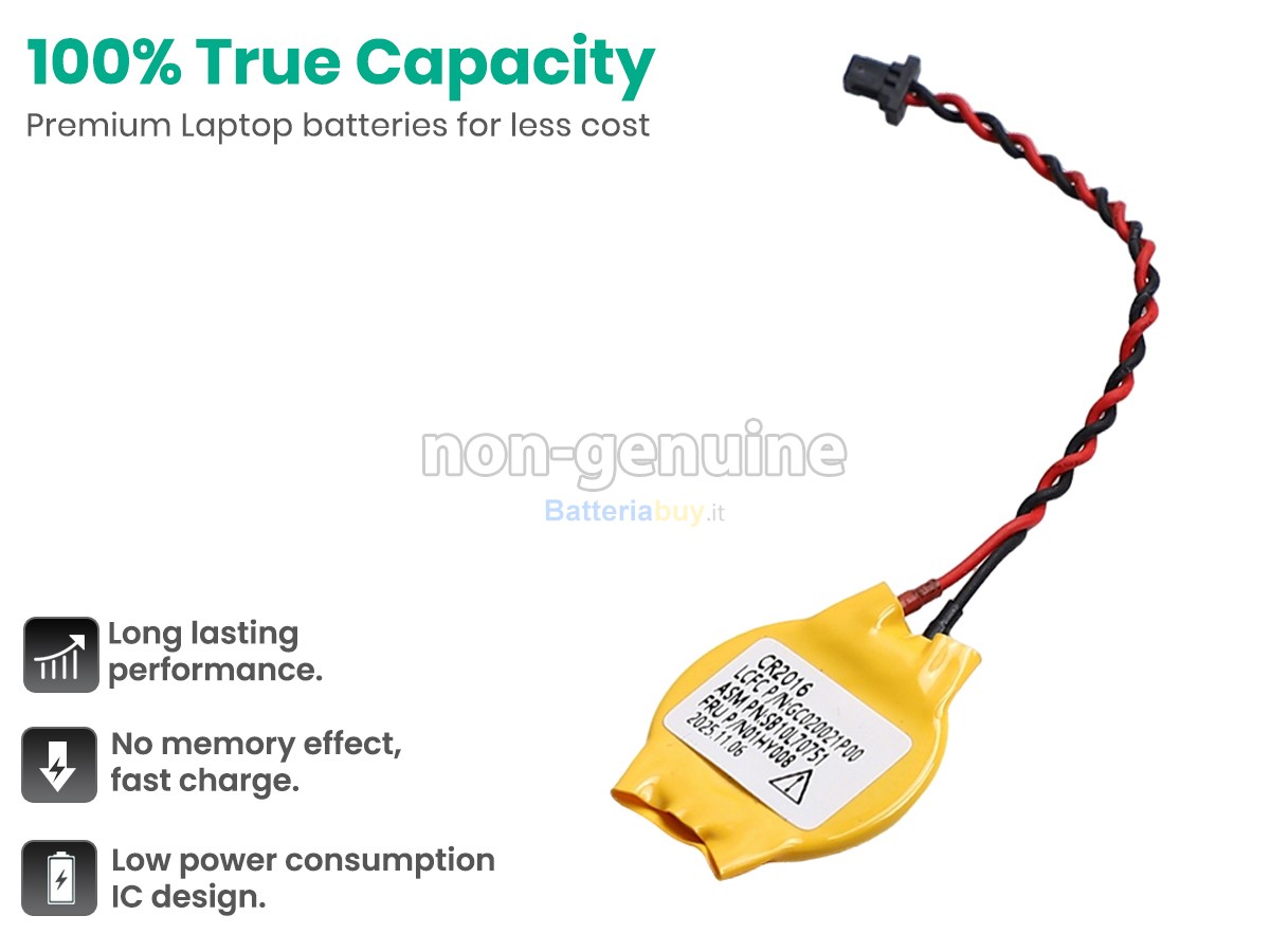 Batteria per Lenovo THINKPAD X1 CARBON 5TH GEN 20K3 CMOS