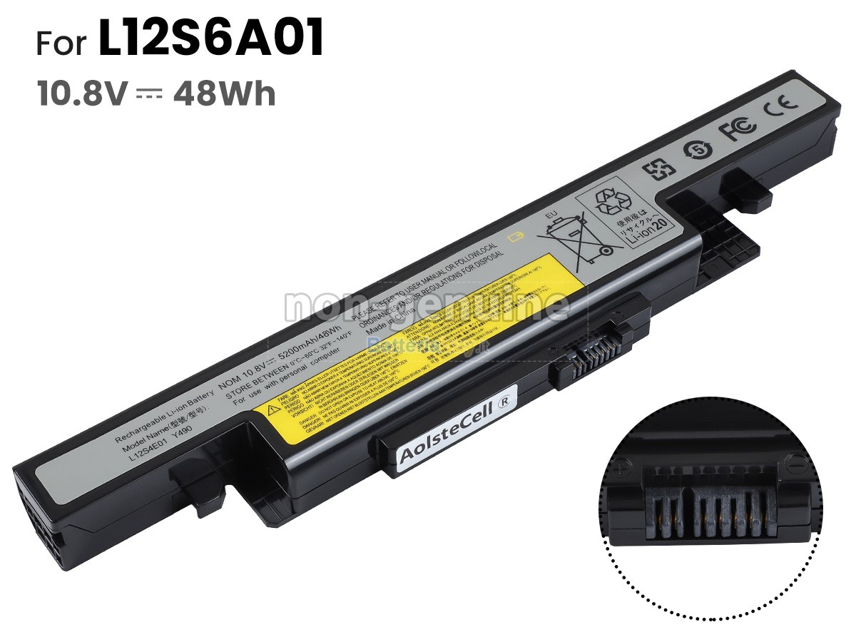 Batteria per Lenovo L12L6E01