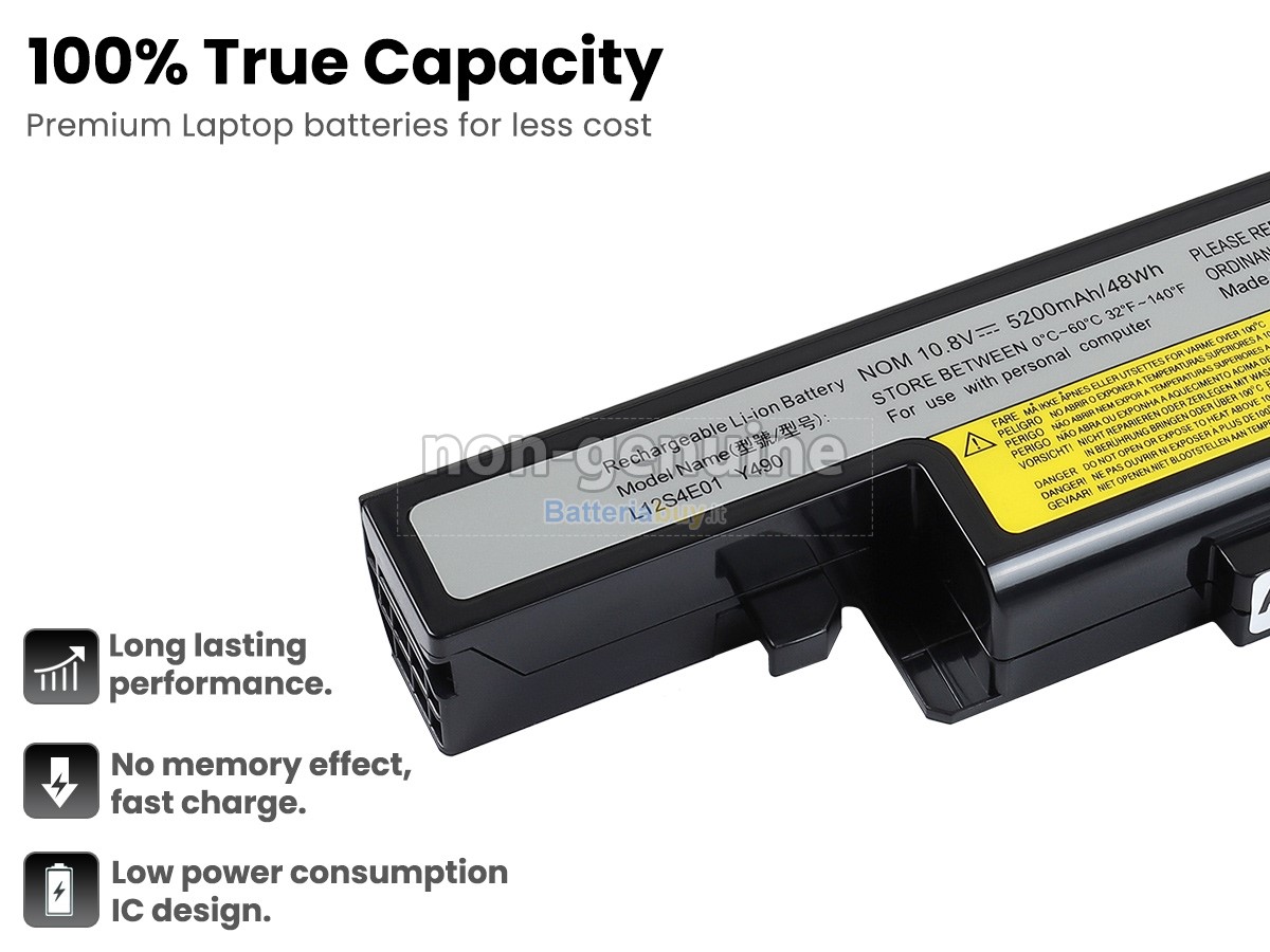 Batteria per Lenovo L12L6E01