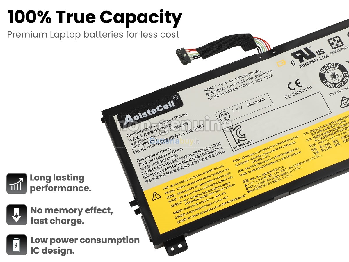 Batteria per Lenovo EDGE 15-80H1