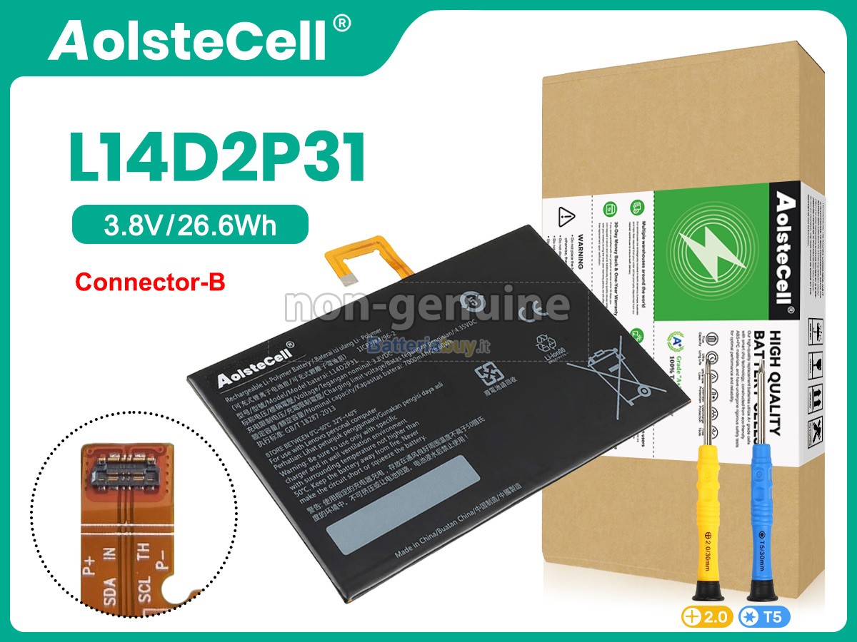 Batteria per Lenovo TB2-X30F