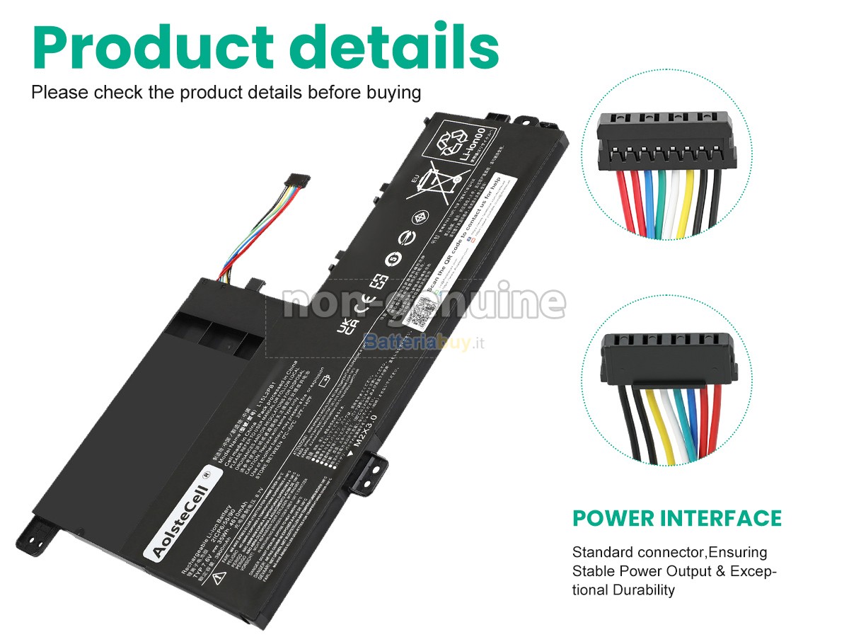 Batteria per Lenovo YOGA 510-15ISK-80SR00AVSP