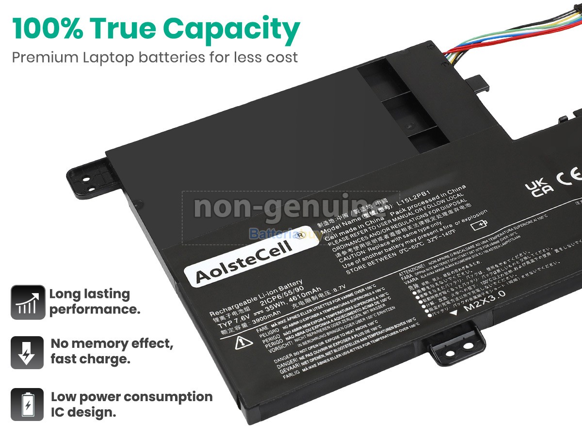 Batteria per Lenovo YOGA 510-15ISK-80SR00AVSP