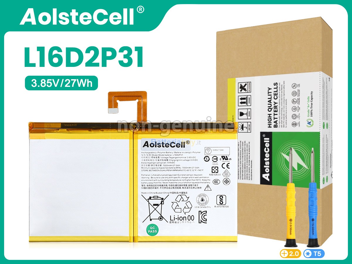 Batteria per Lenovo L16D2P31