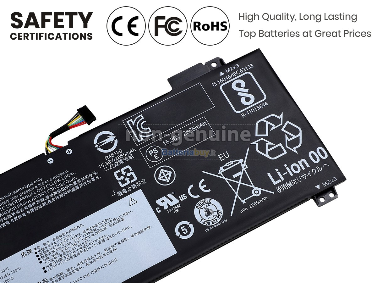 Batteria per Lenovo 81J70007RU