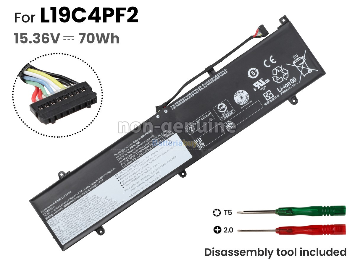 Batteria per Lenovo YOGA SLIM 7-15IMH05-82AB0037RU