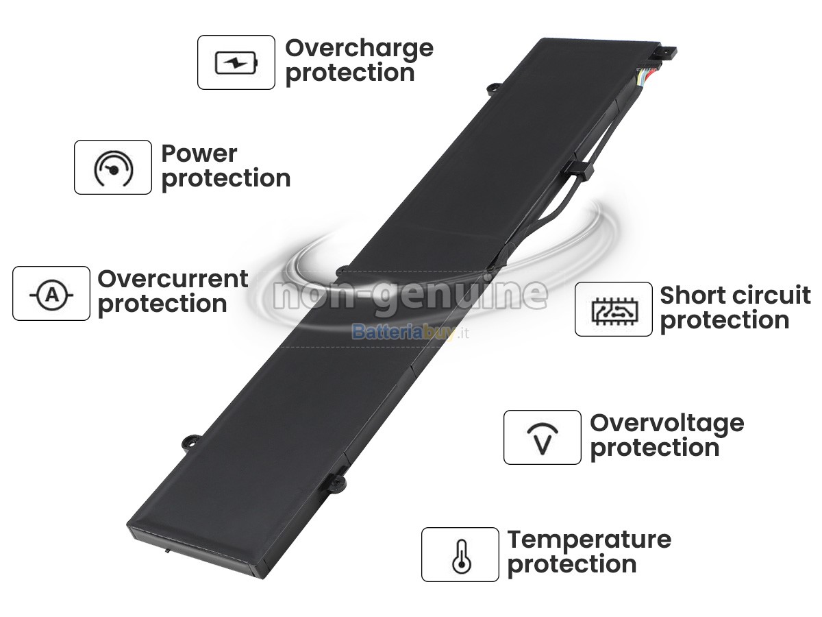 Batteria per Lenovo YOGA SLIM 7-15IMH05-82AB0037RU