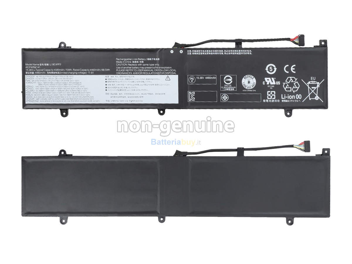 Batteria per Lenovo YOGA SLIM 7-15IMH05-82AB0037RU