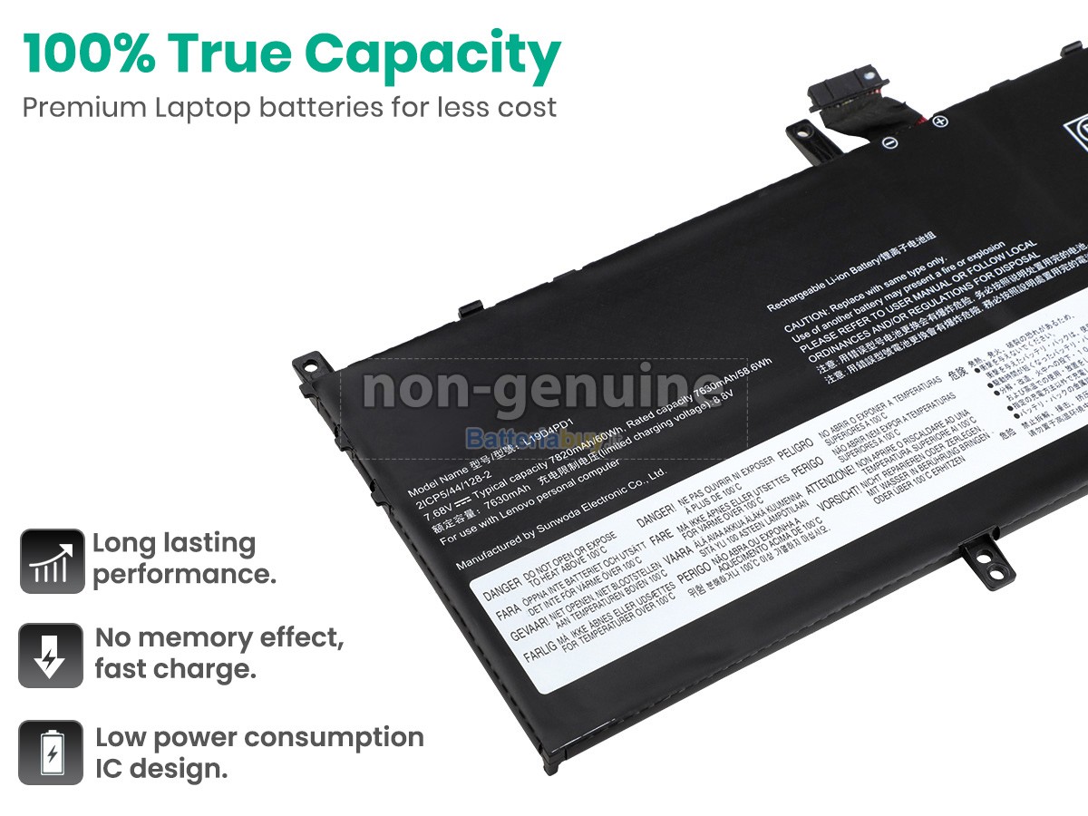 Batteria per Lenovo YOGA 6-13ALC6-82ND00BCKR
