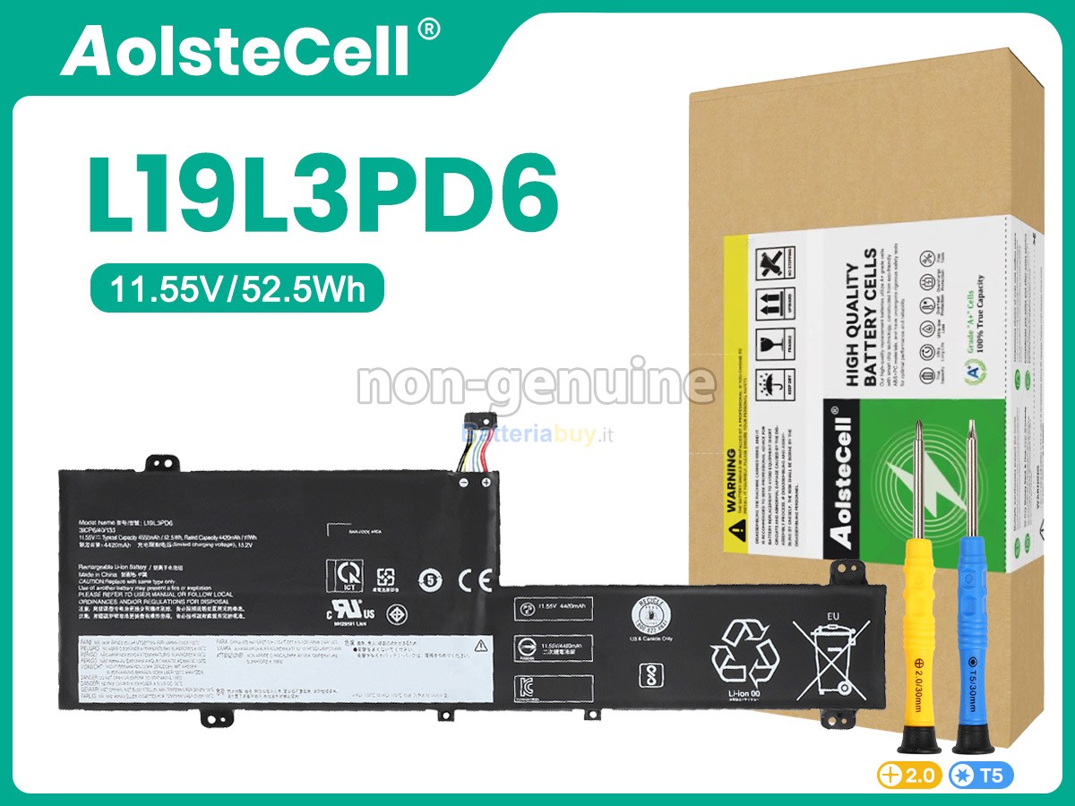 Batteria per Lenovo IdeaPad FLEX 5-14ILL05-81X1008FGE