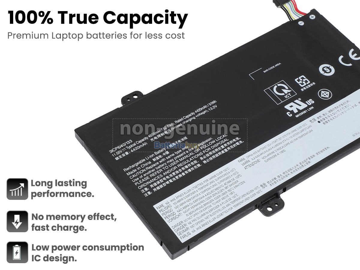 Batteria per Lenovo IdeaPad FLEX 5-14ILL05-81X1008FGE