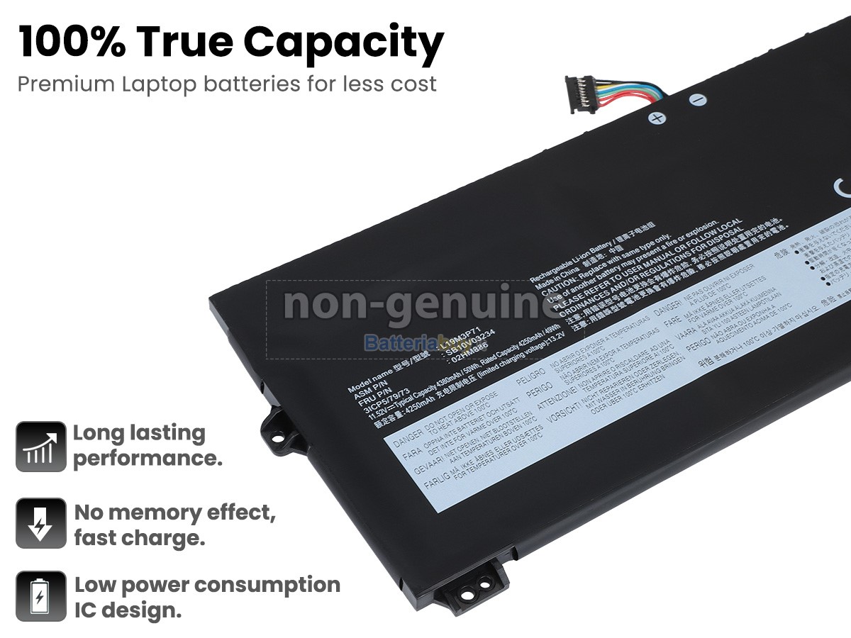 Batteria per Lenovo L19M3P71