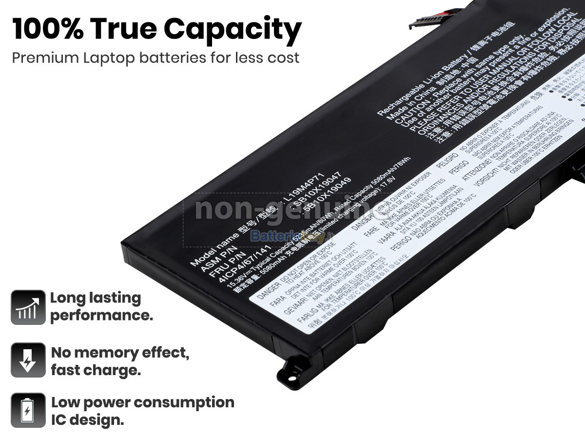 Batteria per Lenovo ThinkPad P1 GEN 3-20TH0001PG