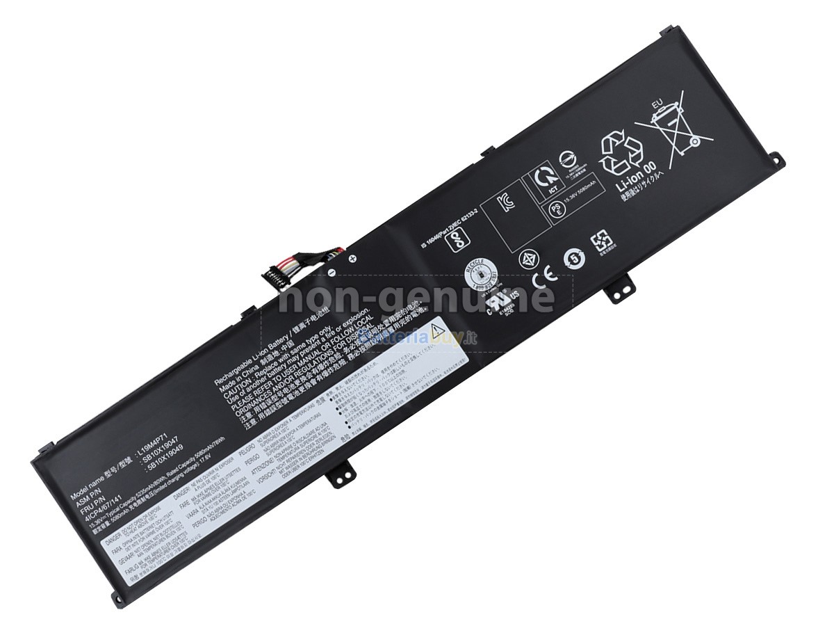 Batteria per Lenovo ThinkPad P1 GEN 3-20TH0001PG