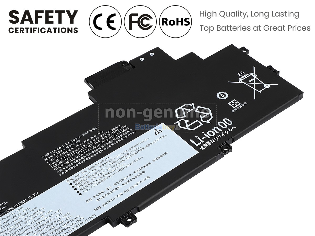 Batteria per Lenovo ThinkPad X1 NANO GEN 3-21K1000UID