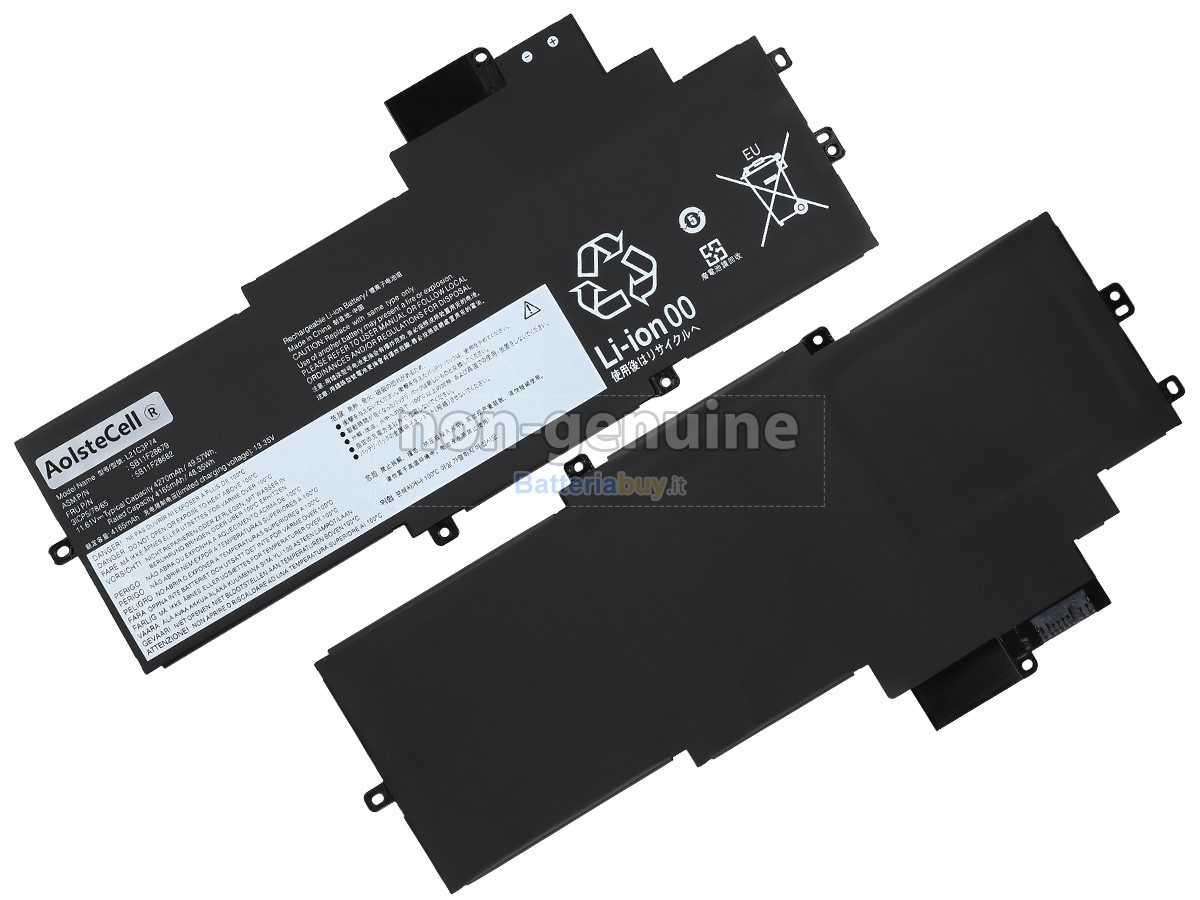 Batteria per Lenovo ThinkPad X1 NANO GEN 3-21K1000UID