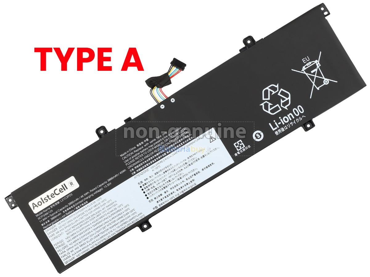 Batteria per Lenovo THINKBOOK 14 G4+ IAP-21CX001NMH