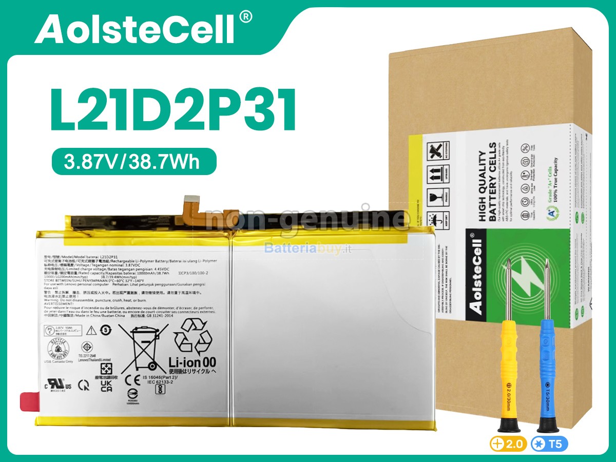 Batteria per Lenovo L21D2P31