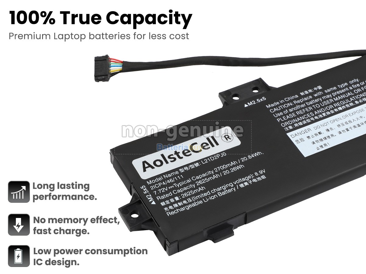 Batteria per Lenovo L21D2PJ0