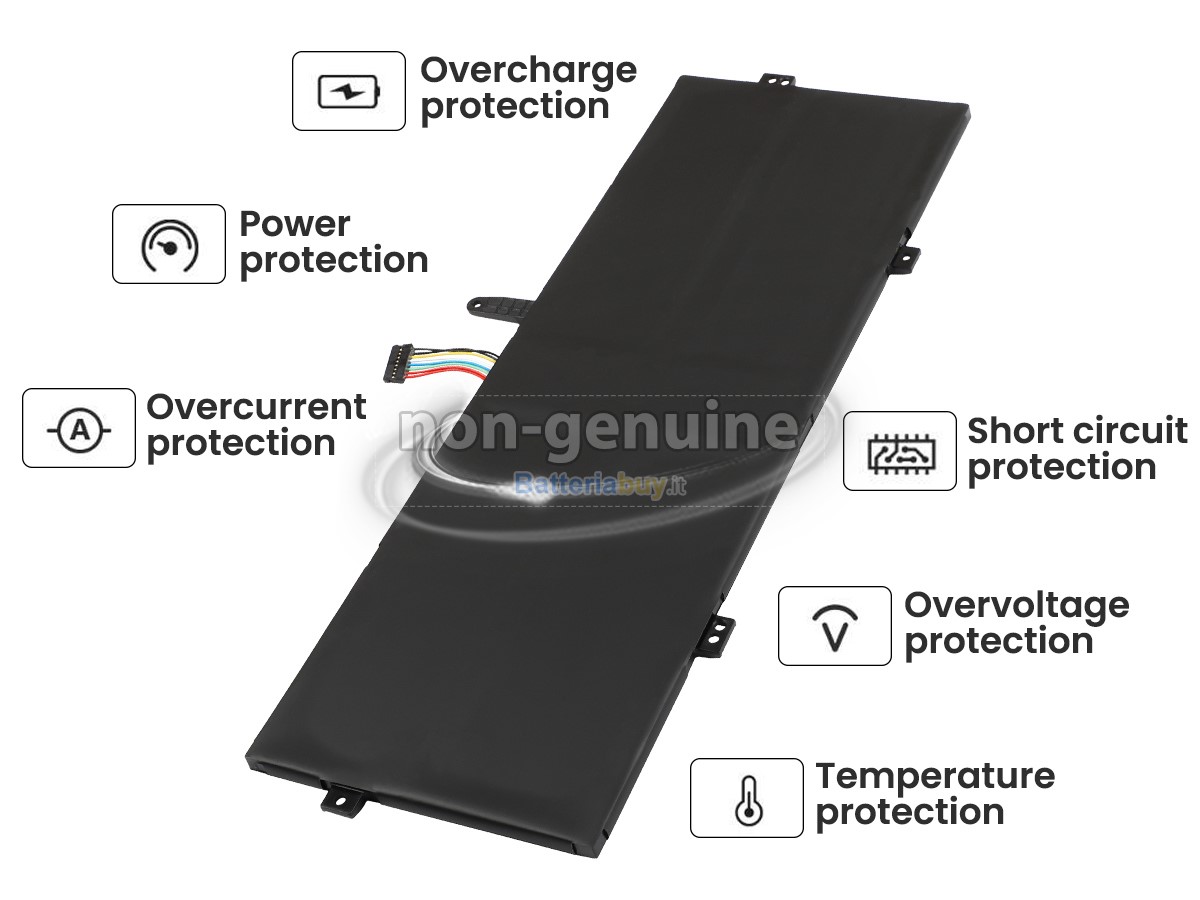 Batteria per Lenovo YOGA SLIM 7 CARBON 13IAP7-82U9007UIN