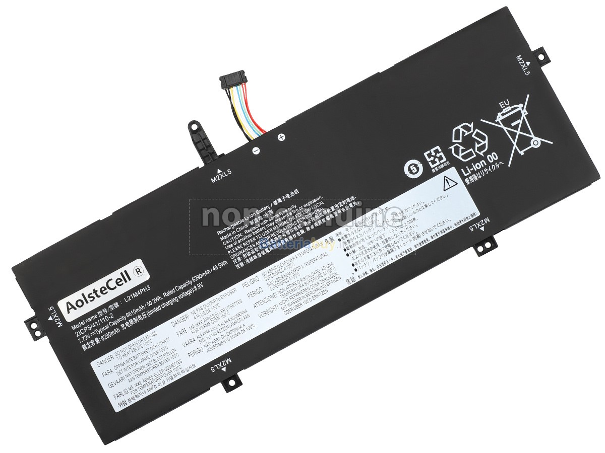 Batteria per Lenovo YOGA SLIM 7 CARBON 13IAP7-82U9007UIN