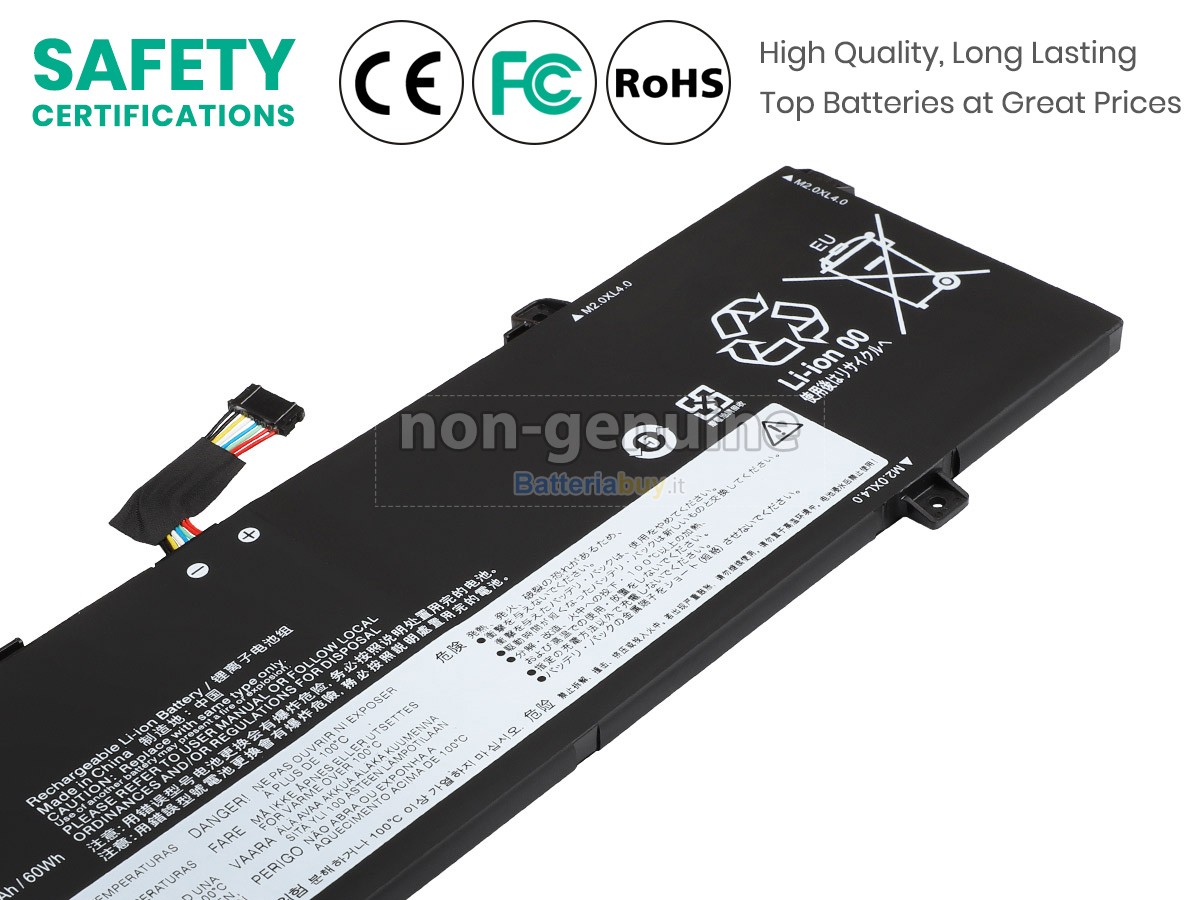 Batteria per Lenovo THINKBOOK 14 G4+ IAP-21CX001NMH