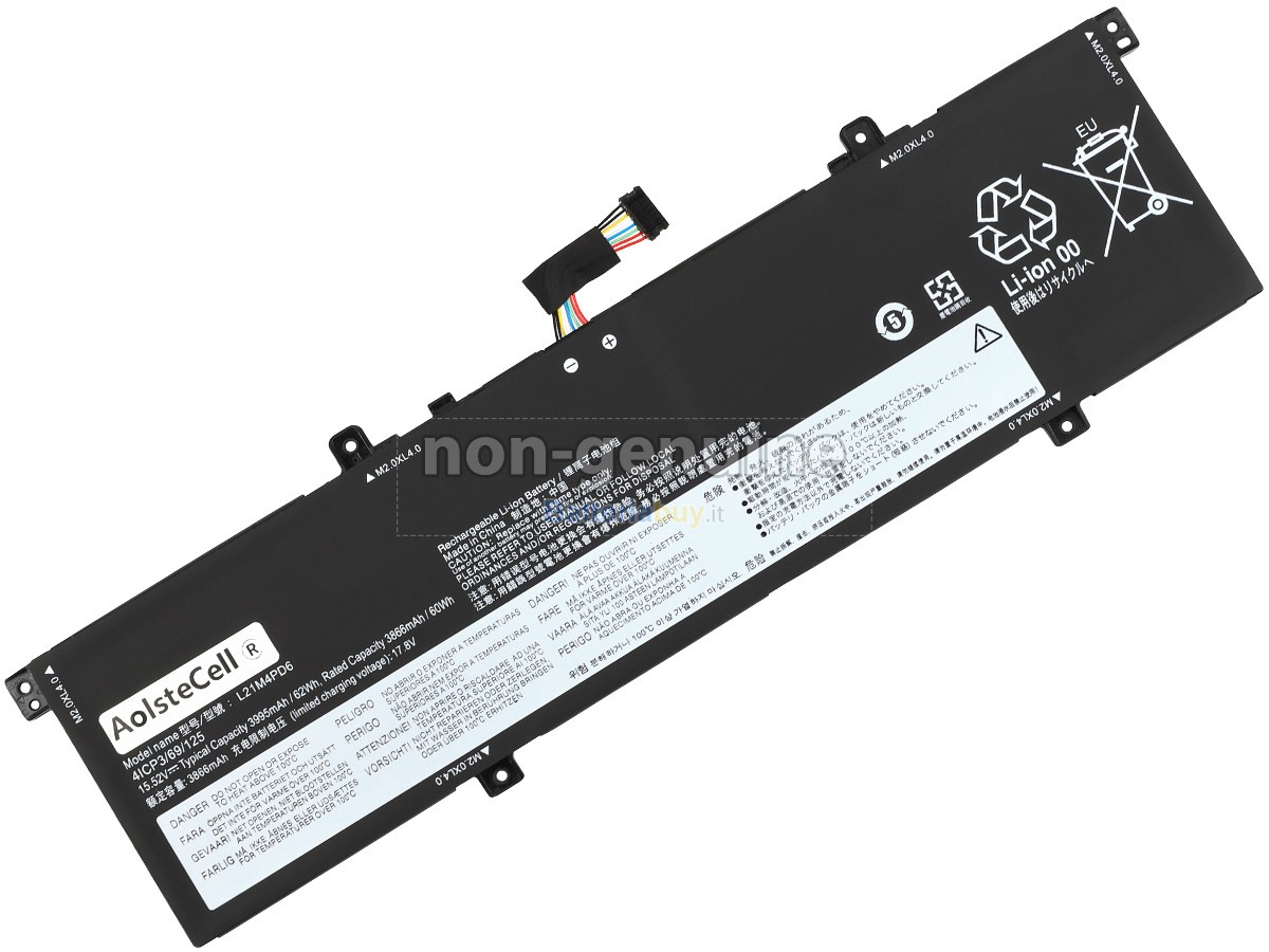 Batteria per Lenovo THINKBOOK 14 G4+ IAP-21CX001NMH