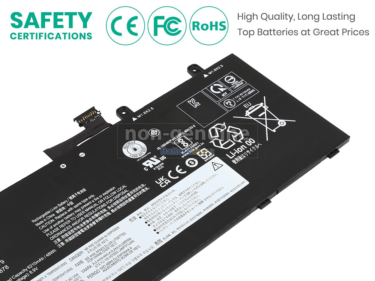 Batteria per Lenovo ThinkPad X13S GEN 1-21BX000SSP