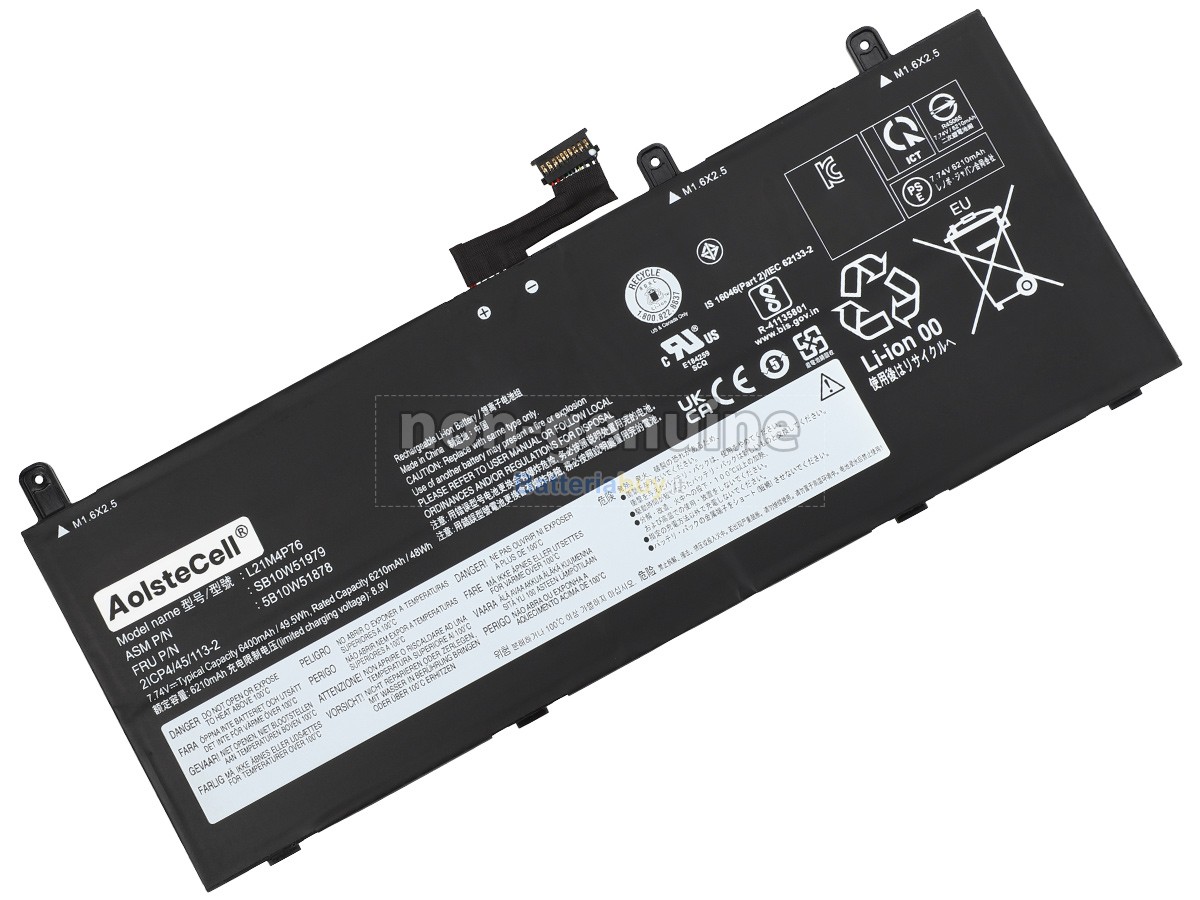 Batteria per Lenovo ThinkPad X13S GEN 1-21BX000SSP
