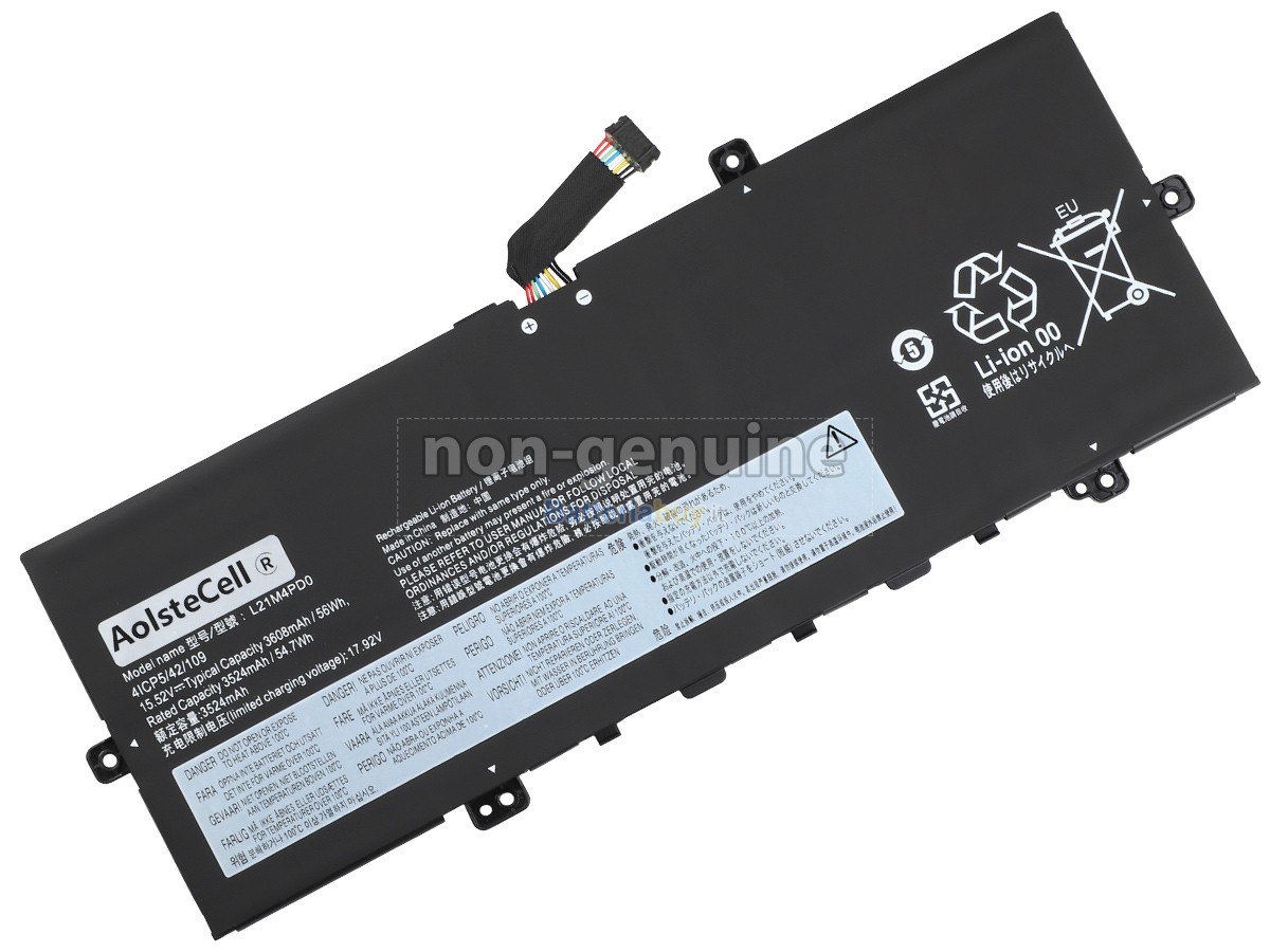 Batteria per Lenovo THINKBOOK 13S G4 IAP-21AR007VBM