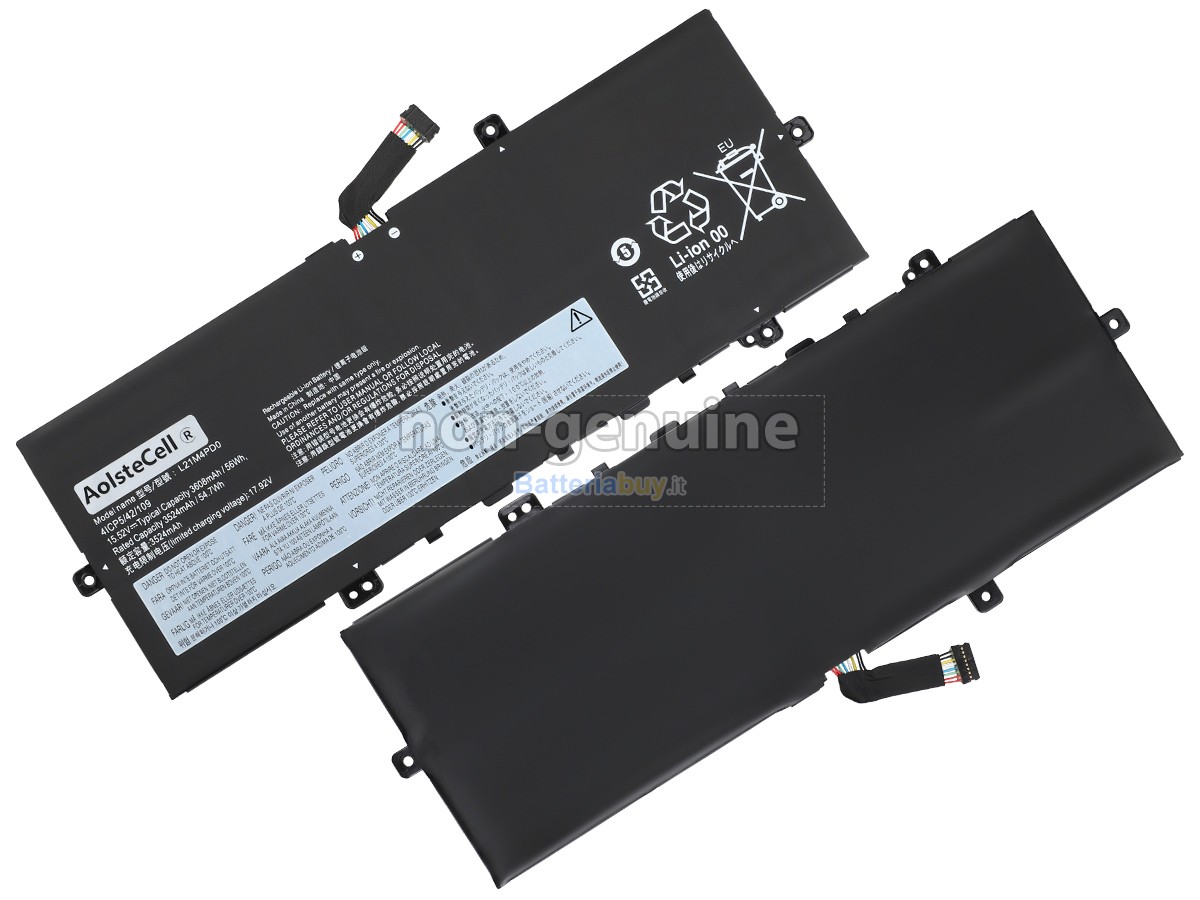 Batteria per Lenovo THINKBOOK 13S G4 IAP-21AR007VBM