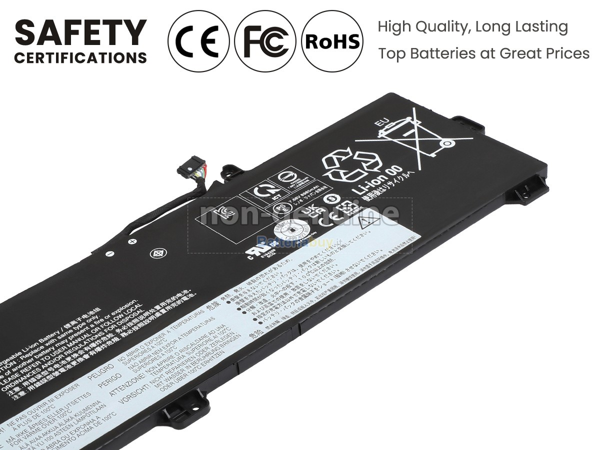 Batteria per Lenovo IdeaPad 5 CHROME 16IAU7-82V8