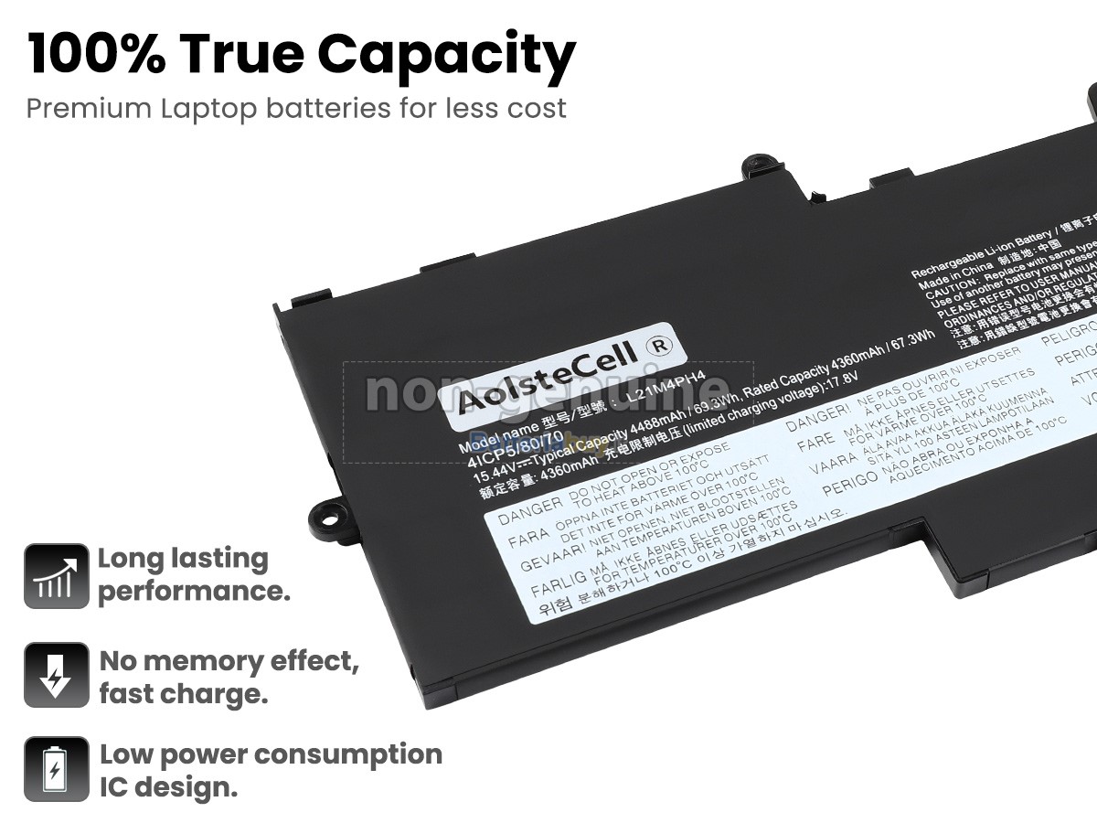 Batteria per Lenovo THINKBOOK PLUS G3 IAP-21EL001NED
