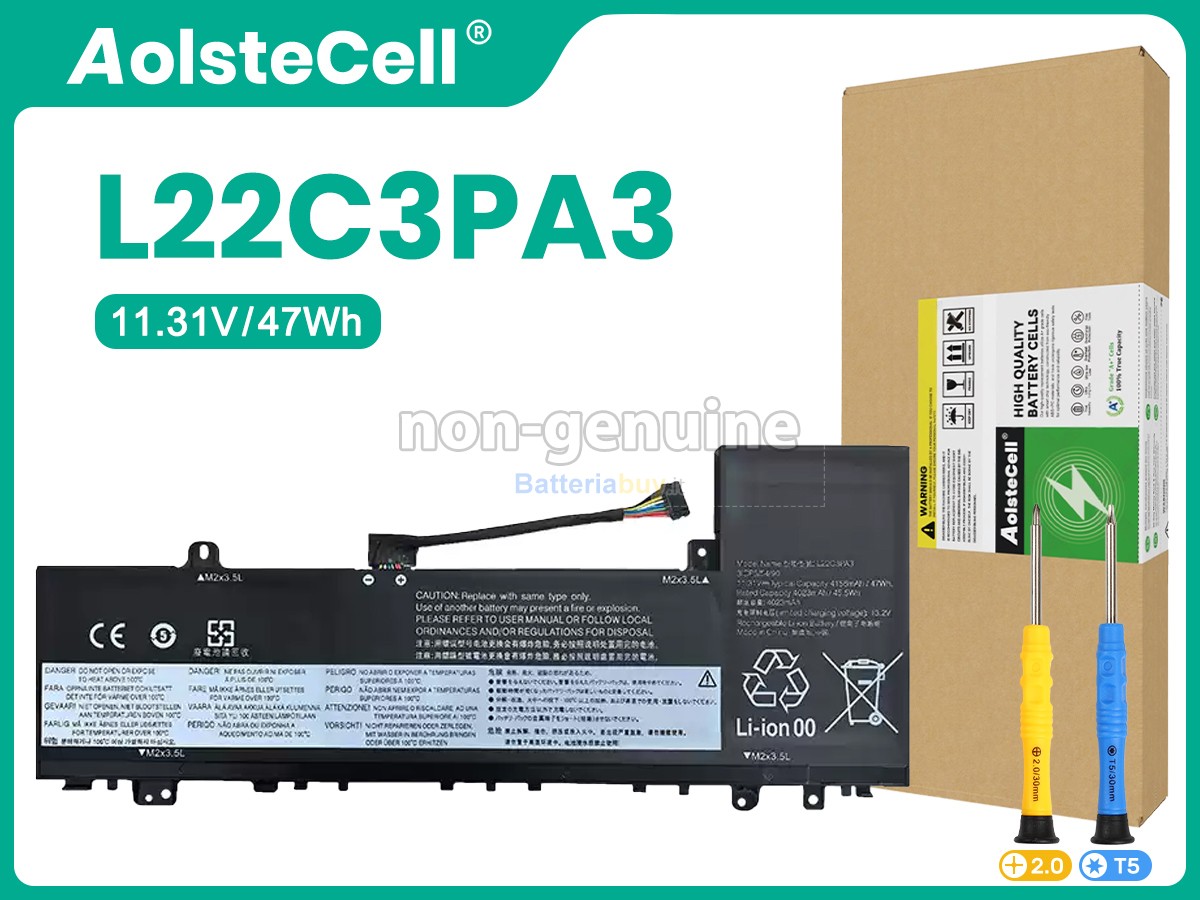 Batteria per Lenovo L22C3PA3
