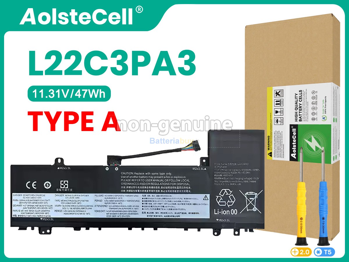 Batteria per Lenovo IdeaPad SLIM 5 14ABR8-82XE006CMX