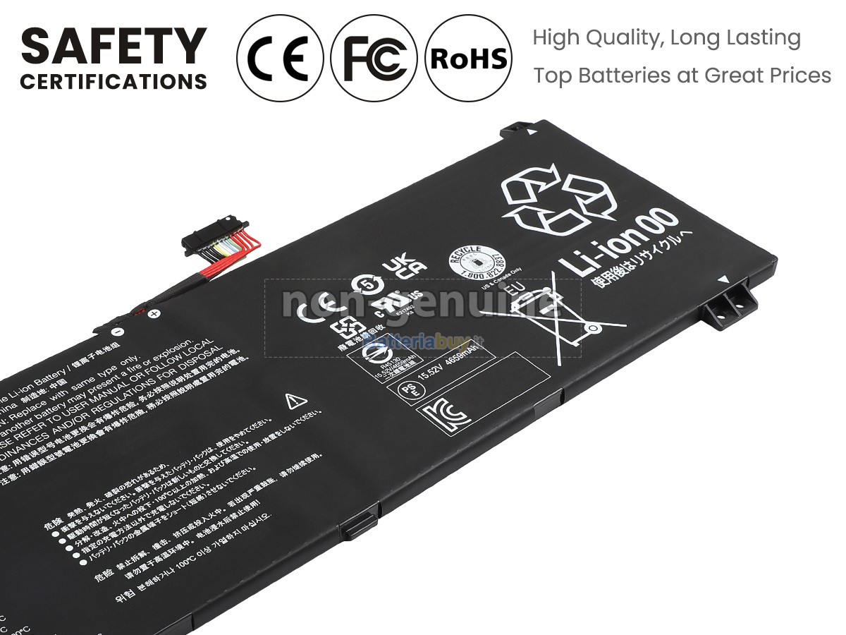 Batteria per Lenovo LEGION SLIM 5 14APH8-82Y5000BUS