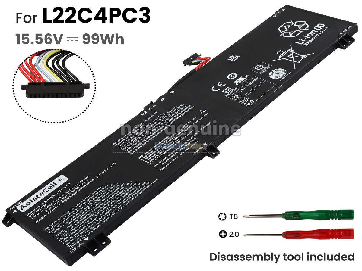 Batteria per Lenovo L22M4PC3