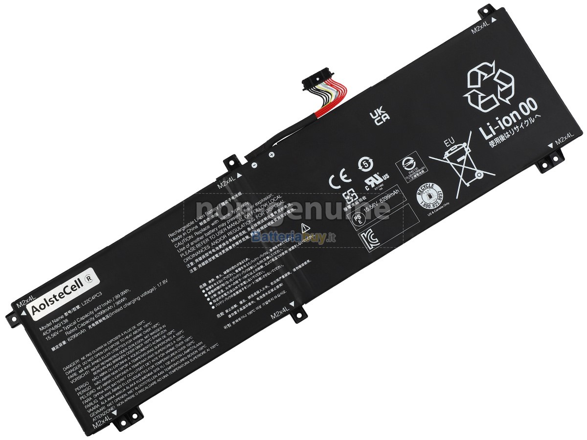 Batteria per Lenovo L22M4PC3