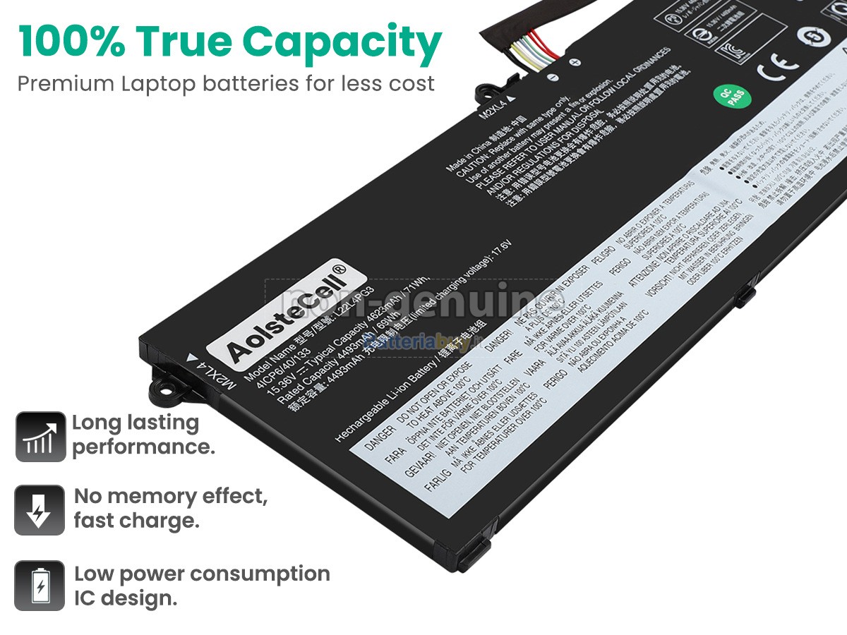 Batteria per Lenovo L22L4PG3
