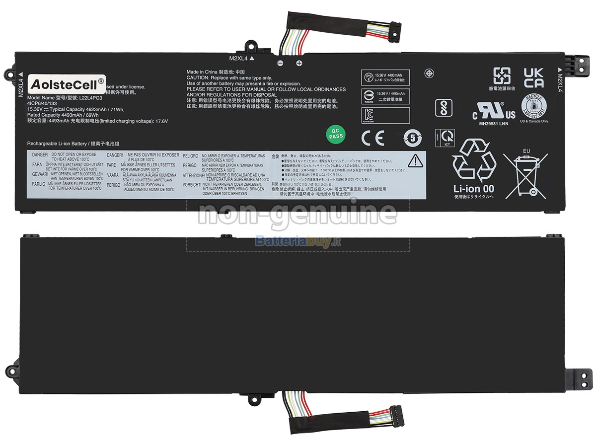 Batteria per Lenovo L22L4PG3