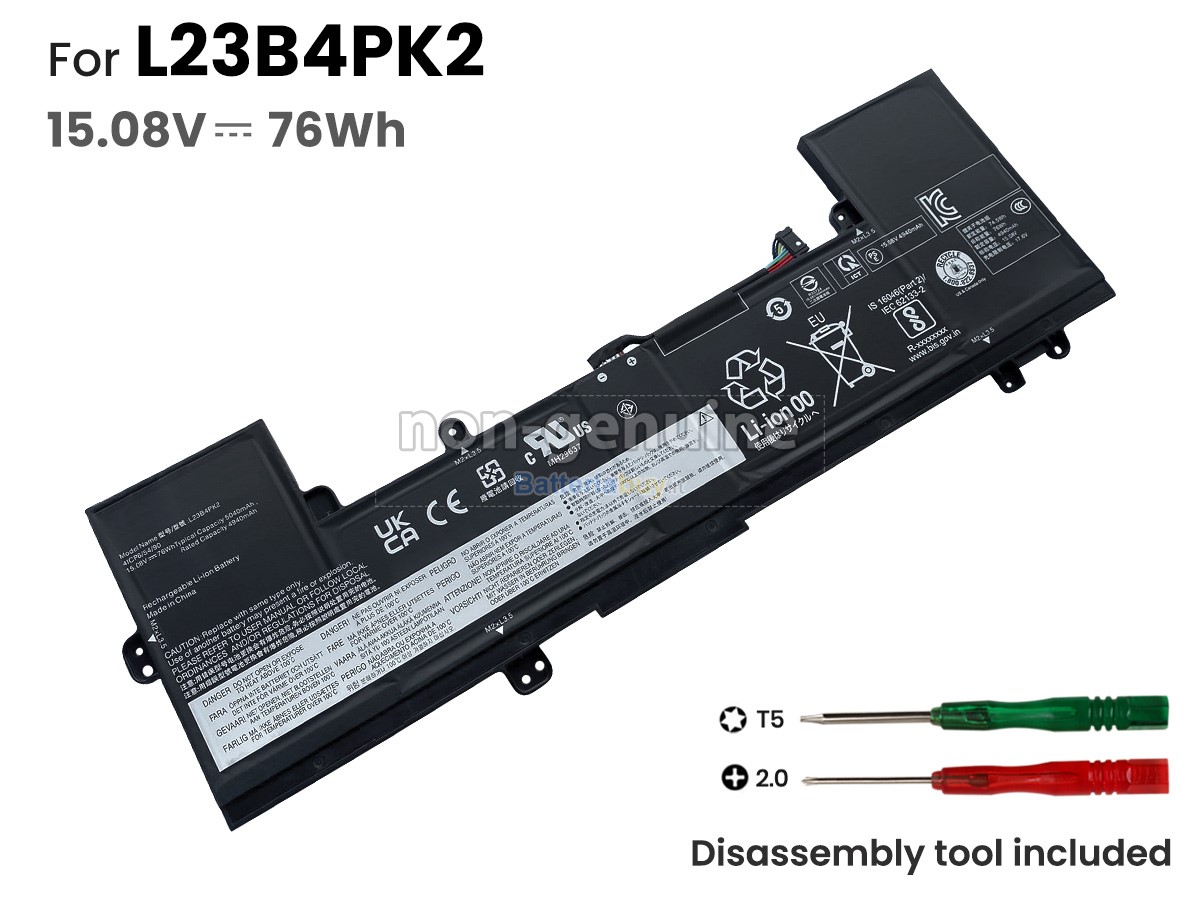 Batteria per Lenovo 5B11M51939