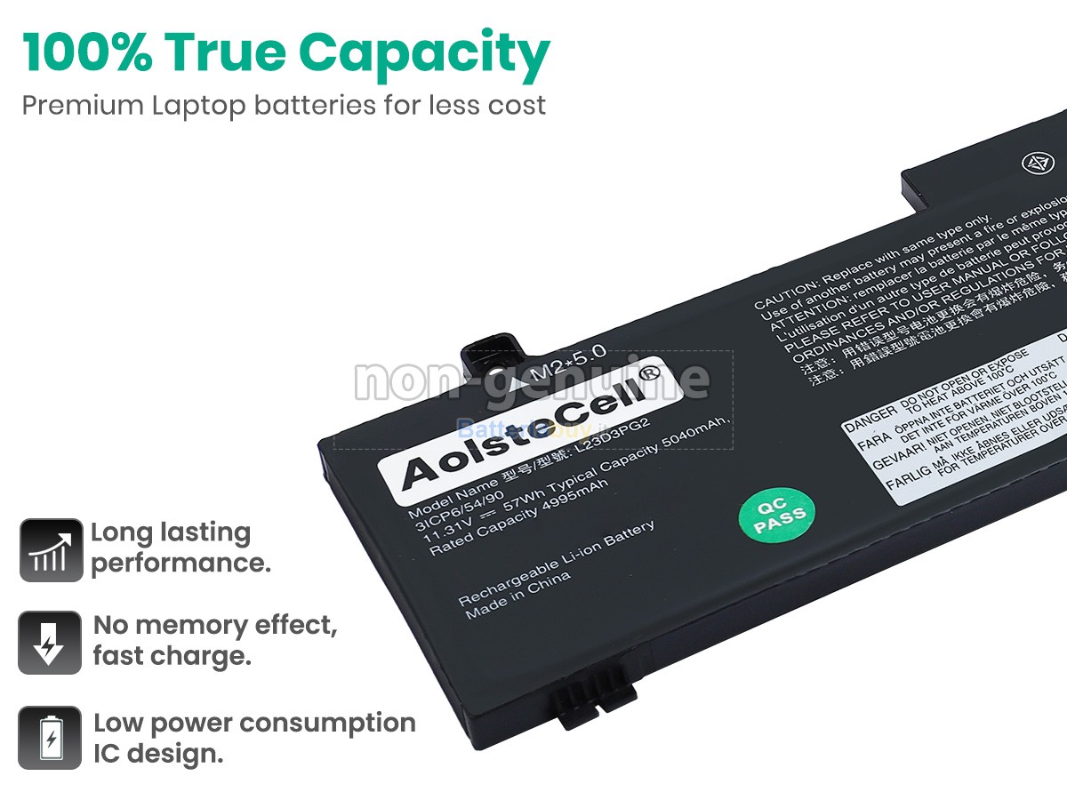 Batteria per Lenovo L23D3PG2