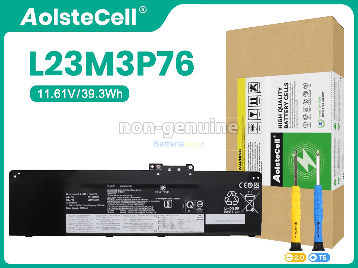 Batteria per Lenovo L23C3P71